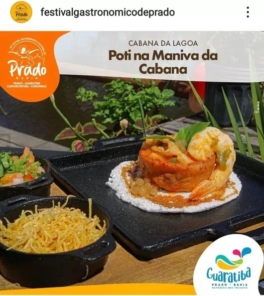 Itanheense está participando da 16ª edição do Festival Gastronômico e Cultural do Prado