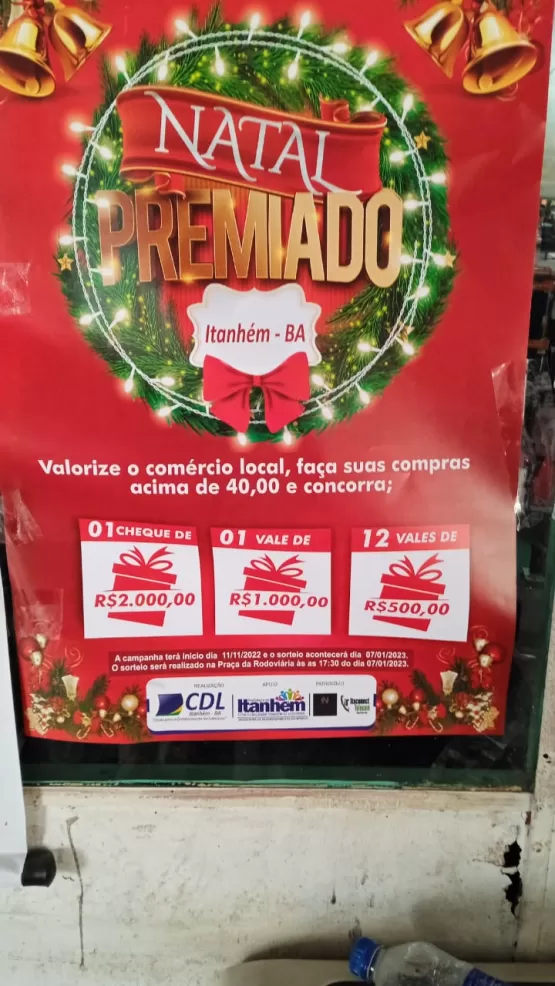 Elite TransBrasil está participando da Campanha Natal Premiado da CDL