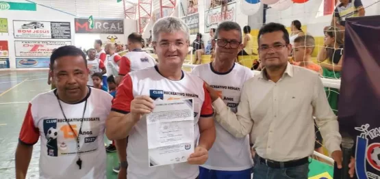 Club Recreativo Resgate faz agradecimento especial aos parceiros de hoje e de sempre
