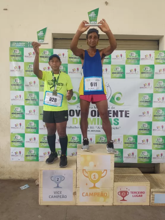 Equipe Água Preta de Itanhém se destaca na I Corrida da Independência de Novo Oriente de Minas 