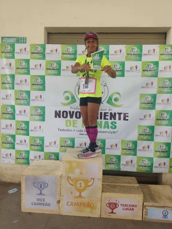 Equipe Água Preta de Itanhém se destaca na I Corrida da Independência de Novo Oriente de Minas 