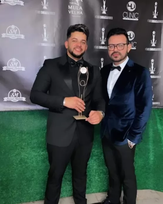 Em noite de gala itanheense recebe Prêmio Embaixadores pela 2ª vez prêmio em Portugal