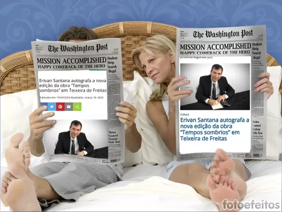 Erivan Santana autografa a 2ª edição da obra “Tempos Sombrios: Instantâneos da Realidade”