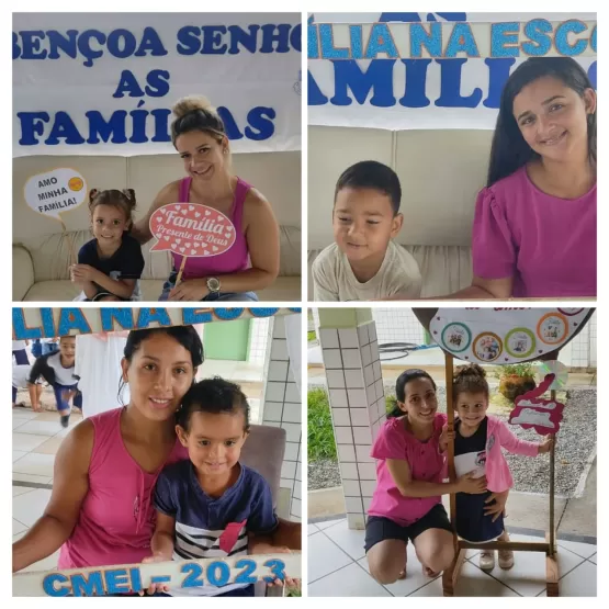 Com muita descontração,  o Centro Municipal de Educação Infantil de Itanhém  (CMEI) realizou encontro da família na escola