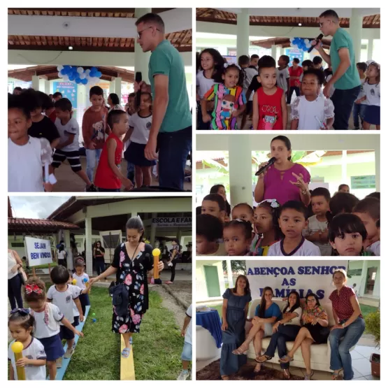 Com muita descontração,  o Centro Municipal de Educação Infantil de Itanhém  (CMEI) realizou encontro da família na escola