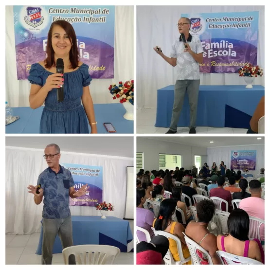 Com muita descontração,  o Centro Municipal de Educação Infantil de Itanhém  (CMEI) realizou encontro da família na escola