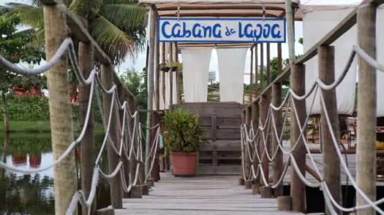 Cabana da Lagoa é uma excelente opção de destino turístico no Balneário de Guaratiba, em Prado