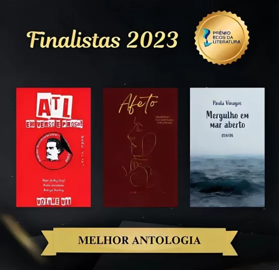 Almir Zarfeg é finalista do Prêmio Ecos da Literatura e faz agradecimento especial aos apoiadores 