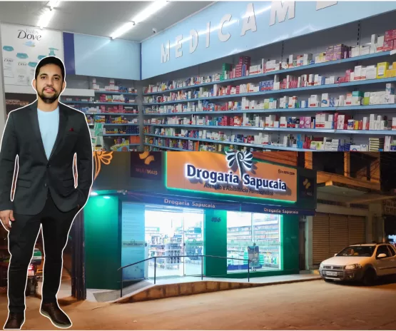 Destaque Empresarial - Farmacêutico Leandro Sapucaia Recebe Triplo Reconhecimento como Empresário do Ano, profissional Farmacêutico e Melhor Farmácia em Itanhém