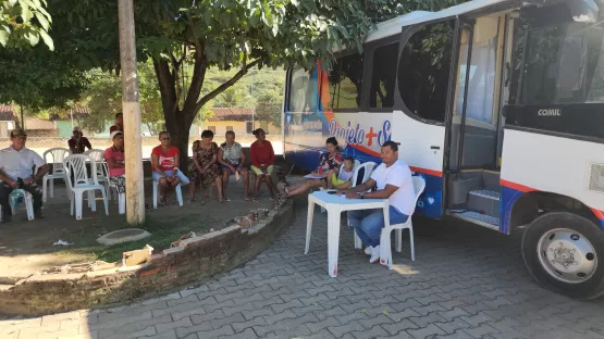 Projeto Dr. Demétrio Borges Esteve na Vila Resende Levando Saúde Especializada às Comunidades Remotas de Itanhém