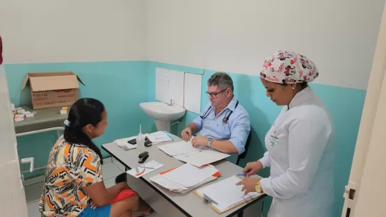 Projeto Dr. Demétrio Borges Esteve na Vila Resende Levando Saúde Especializada às Comunidades Remotas de Itanhém
