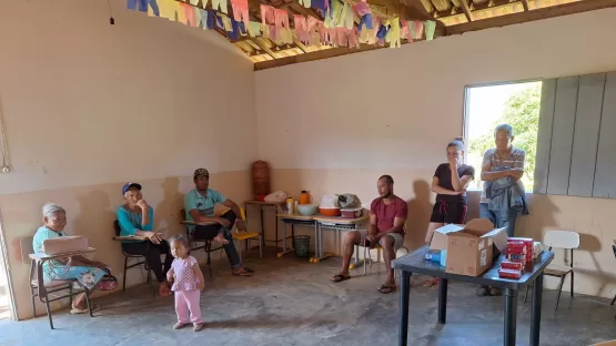 Projeto Dr. Demétrio Borges Atende Mais de 25 Pessoas na Comunidade dos Inficão O projeto Dr. Demétrio Borges realizou sua segunda 