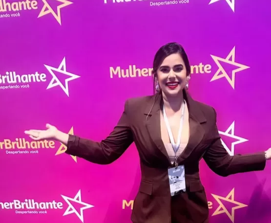 Advogada Melissa Prado marca presença no Mulheres Brilhantes, o maior evento de empreendedorismo feminino da América Latina, em São Paulo