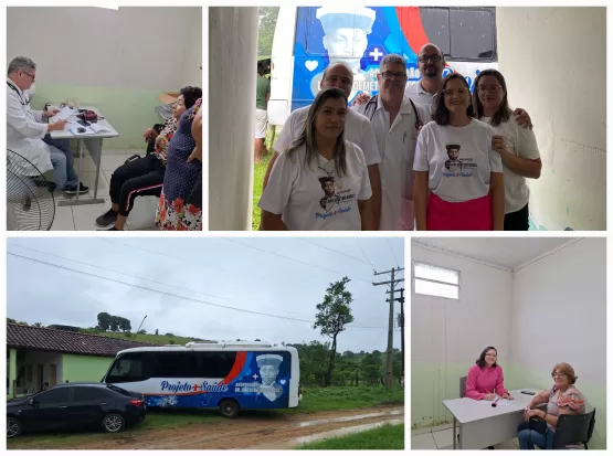Projeto Mais Saúde Dr. Demétrio Borges leva atendimentos especializados à comunidade dos Arrudas, em Itanhém