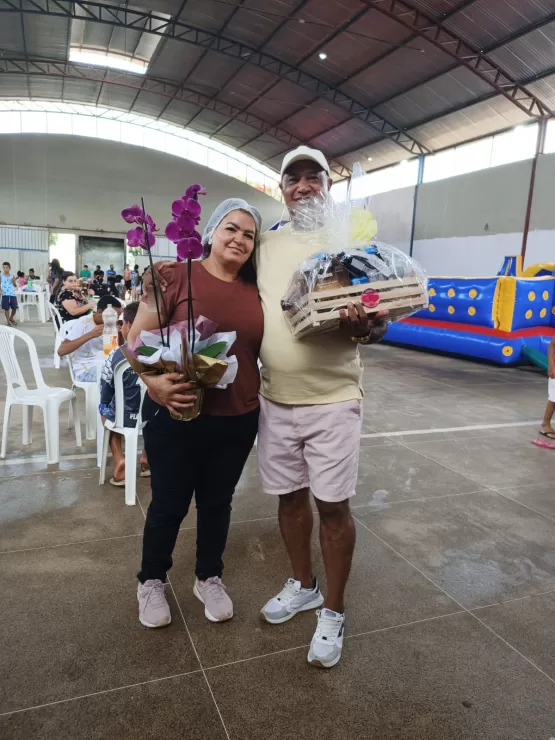 3º Almoço de Natal realizado por Fábio Pereira e Deusdete é realizado em Ibirajá com muita alegria e confraternização
