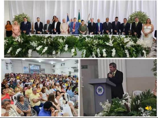 Prefeito vice prefeito e Vereadores de Itanhém são Empossados na Tarde desta Segunda-Feira (01)