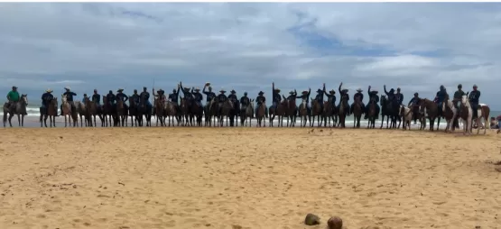 Fazendeiros e amigos fazem cavalgada de Itanhém a Trancoso