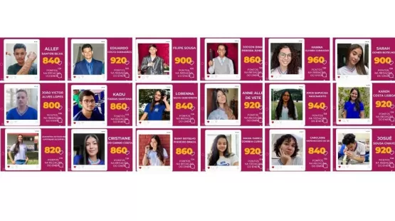 Em um dos maiores desafios para os estudantes, o ENEM: Itanhém tem vários alunos que se destacaram com nota que chegou a 960 na redação