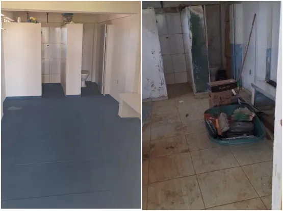 A pedido do Presidente da Câmara Paulinho Correia, campo de Vila São José recebe reforma no vestiário e chafariz com água potável