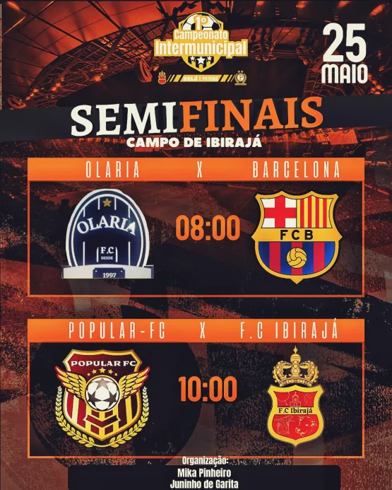 Semifinais do Intermunicipal de Ibirajá e Patioba agitam este domingo no Estádio Antunes Camata