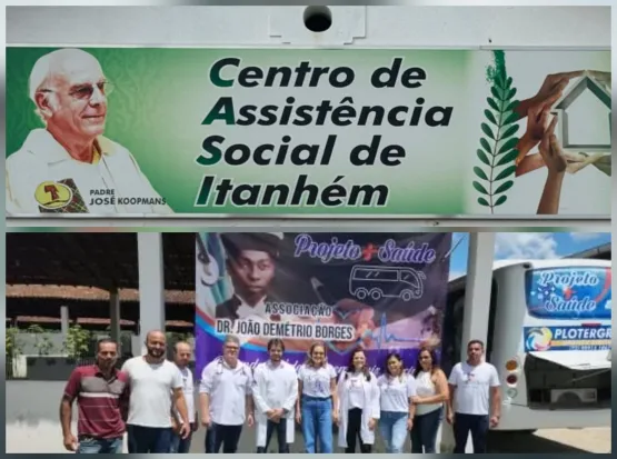 Projeto Mais Saúde Dr. Demétrio Borges realiza atendimentos especializados em parceria com o CASI nesta quinta-feira (19) em Itanhém 