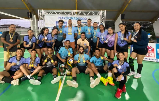 Itanhém conquista título masculino e vice no feminino na segunda etapa da Liga de Voleibol do Extremo Sul