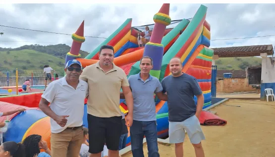 Vila São José Celebra o Dia das Crianças com Alegria e Diversão em Evento do Vereador Paulinho Correia 