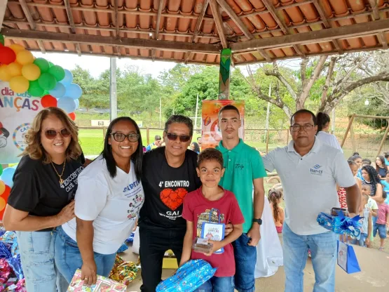 CAPTEA E GAI Realizam Primeira Festinha do Dia das Crianças na AABB de Itanhém