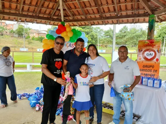 CAPTEA E GAI Realizam Primeira Festinha do Dia das Crianças na AABB de Itanhém