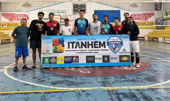 Voleibol Masculino De Itanhém Representa O Município Nas Finais Do Campeonato Baiano De Voleibol, Em Salvador