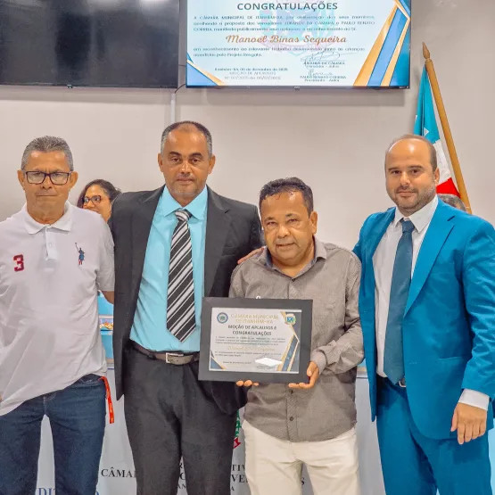 Reunião Solene Encerra o Ano com Homenagens e Emoção na Câmara de Itanhém Reunião Solene Encerra o Ano com Homenagens e Emoção na Câmara de Itanhém