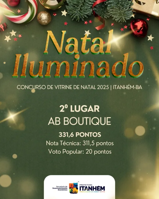  Prefeitura De Itanhém Divulga Resultado Final Do Natal Iluminado 2025