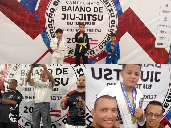 Equipe De Itanhém Conquista Medalhas No Campeonato Baiano De Jiu-Jitsu Em Teixeira De Freitas