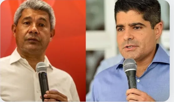 Pesquisa eleitoral: Jerônimo Rodrigues (42,2%) e ACM Neto (40,6%) Pesquisa eleitoral: Jerônimo Rodrigues (42,2%) e ACM Neto (40,6%)