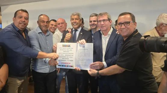 Das Mãos Do Governador Jerônimo Para Itanhém: Ordem De Serviço Da 2ª Etapa Da BA-290 É Assinada Em Salvador Das Mãos Do Governador Jerônimo Para Itanhém: Ordem De Serviço Da 2ª Etapa Da BA-290 É Assinada Em Salvador