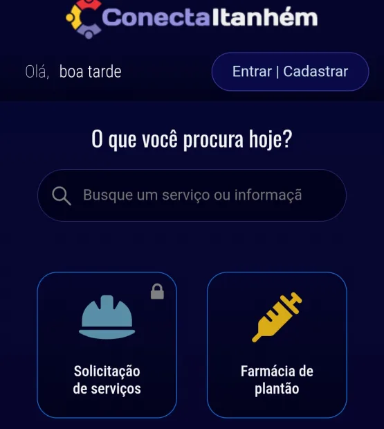 Aplicativo Conecta Itanhém já está no ar e facilita acesso da população aos serviços públicos Aplicativo Conecta Itanhém já está no ar e facilita acesso da população aos serviços públicos