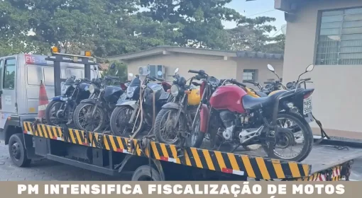 44ª CIPM Intensifica Policiamento E Realiza Apreensão De Motos Barulhentas Em Itanhém