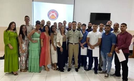 44ª CIPM realiza cerimônia de conclusão do Curso Preparatório Rochedo Recruta