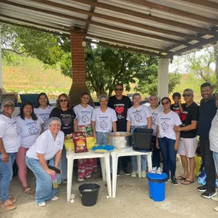 CAPTEA E GAI Realizam Primeira Festinha do Dia das Crianças na AABB de Itanhém