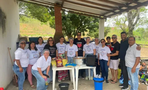 CAPTEA E GAI Realizam Primeira Festinha do Dia das Crianças na AABB de Itanhém