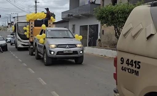Carreata Do Setembro Amarelo É Realizada Pelo CAPS Em Itanhém