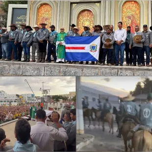 Comitiva de muladeiros Água Preta conclui primeira Romaria e chega a Bom Jesus da Lapa após percorrer 700 quilômetros de fé