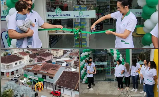 Drogaria Sapucaia Inaugura Segunda Loja Agora Na Praça Da Liberdade Em Itanhém