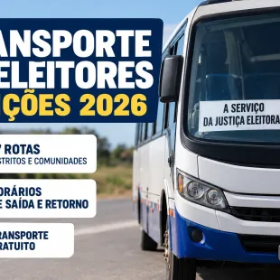 ELEIÇÕES 2026: Prefeitura de Itanhém divulga 17 rotas de transporte gratuito para eleitores; confira horários e locais de saída