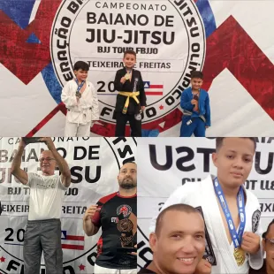 Equipe De Itanhém Conquista Medalhas No Campeonato Baiano De Jiu-Jitsu Em Teixeira De Freitas