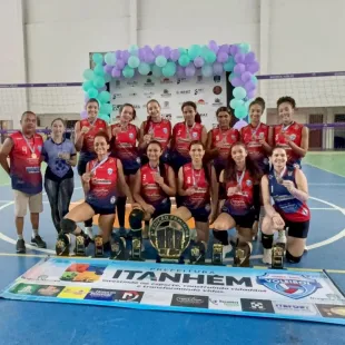 Equipe Feminina De Voleibol De Itanhém Faz História E Conquista Título Da 2ª Edição Da Copa BV Cup No Espírito Santo