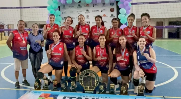 Equipe Feminina De Voleibol De Itanhém Faz História E Conquista Título Da 2ª Edição Da Copa BV Cup No Espírito Santo