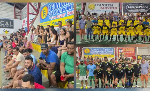 Grande Público Prestigia a Final Da Copa Bola 7 De Futsal: Batinga Vence Itanhém Por 7 a 3 E Fica Com o Título