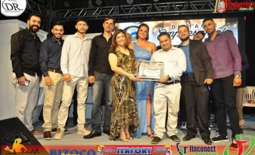 Itaconect Fibra Óptica  - Recebe prêmio de melhor provedor de Internet.  Destaque Empresarial
