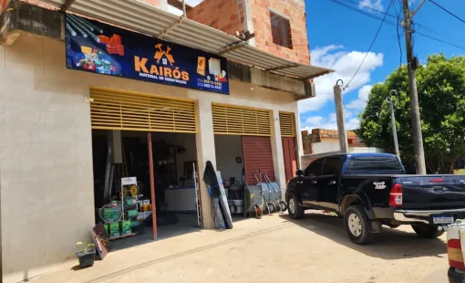 Itanhém agora conta com uma loja completa de materiais de construção: Kairos Material de Construção